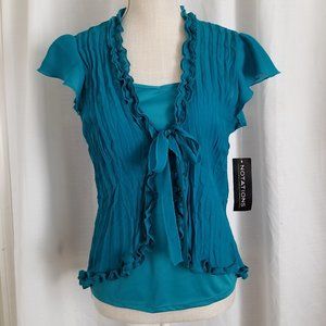 Vintage Blue Tops